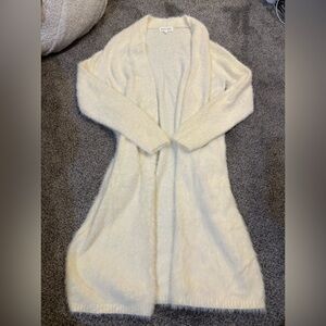 Revolve Bella Dahl White Knit Cardigan